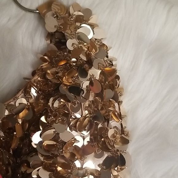 Gold Shoulder bag NWOT!!! - Picture 2 of 3